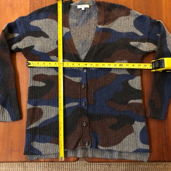 Madewell wool camel cardigan, Size S - Picture 7 of 7